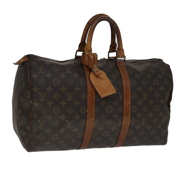 LOUIS VUITTON Monogram Keepall 45 Boston Bag M41428 - Picture 1 of 16